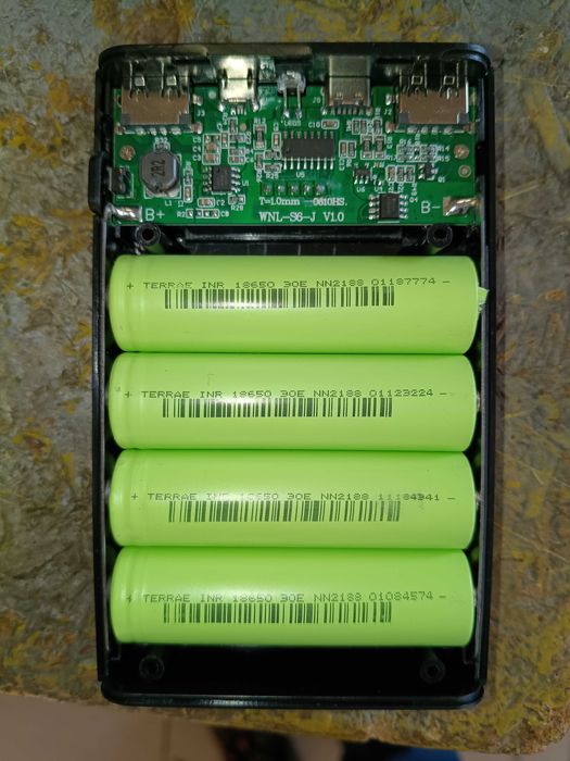 Акумулятори Li-ion Terrae 30E INR 18650 3.7V 2900mAh