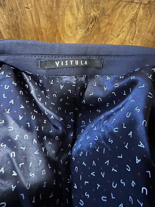 Garnitur Vistula/Zara Granatowy