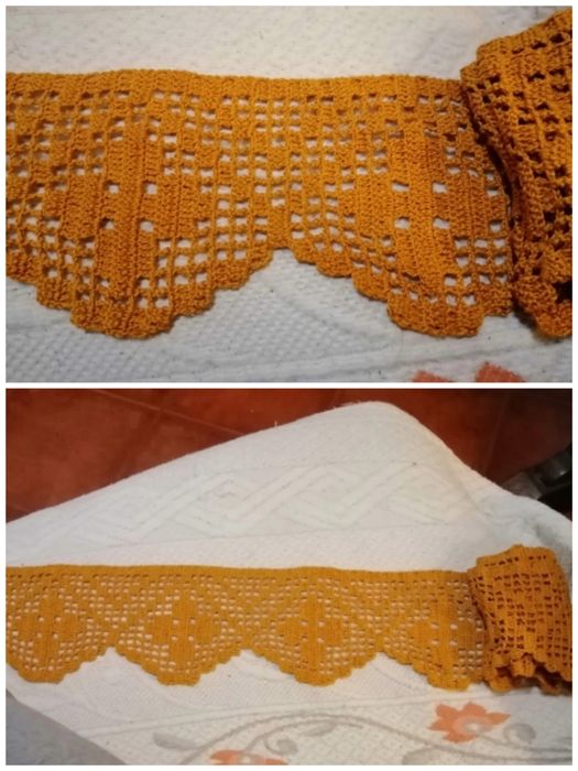 Fronhas antigas. Panos de cozinha.