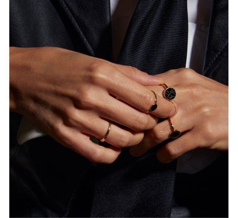 Каблучка кільце золото жовте 585 перстень кольцо сова sova