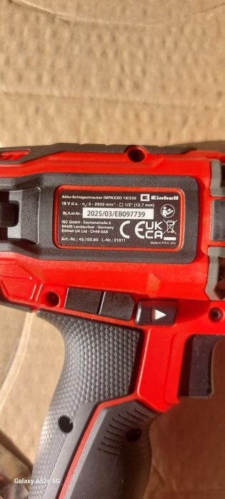 Einhell klucz udarowy IMPAXXO