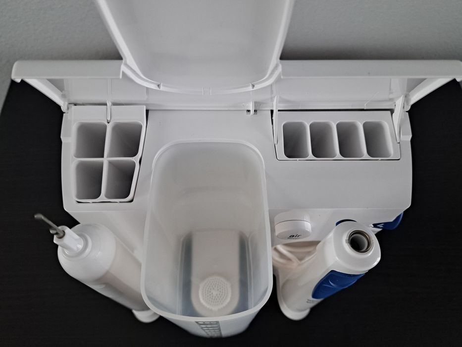 Zestaw irygator Oral-B OxyJet elektry szczoteczka do zębów Braun Pro 1