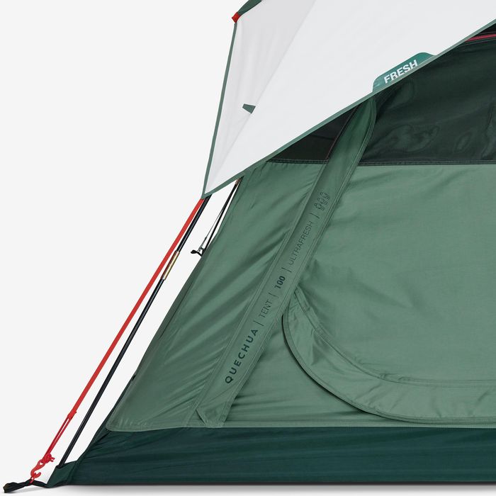 Tenda de campismo - mh100 ultra fresh - 3 pessoas