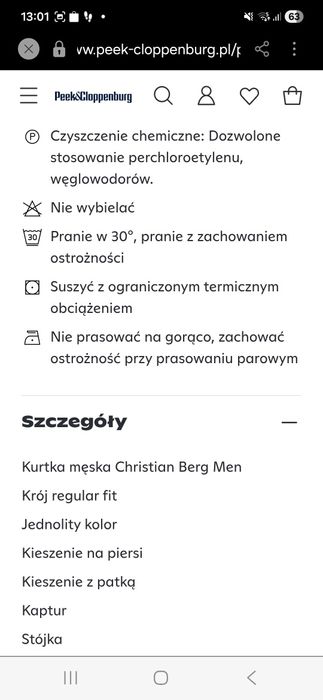 Kurtka Christian Berg