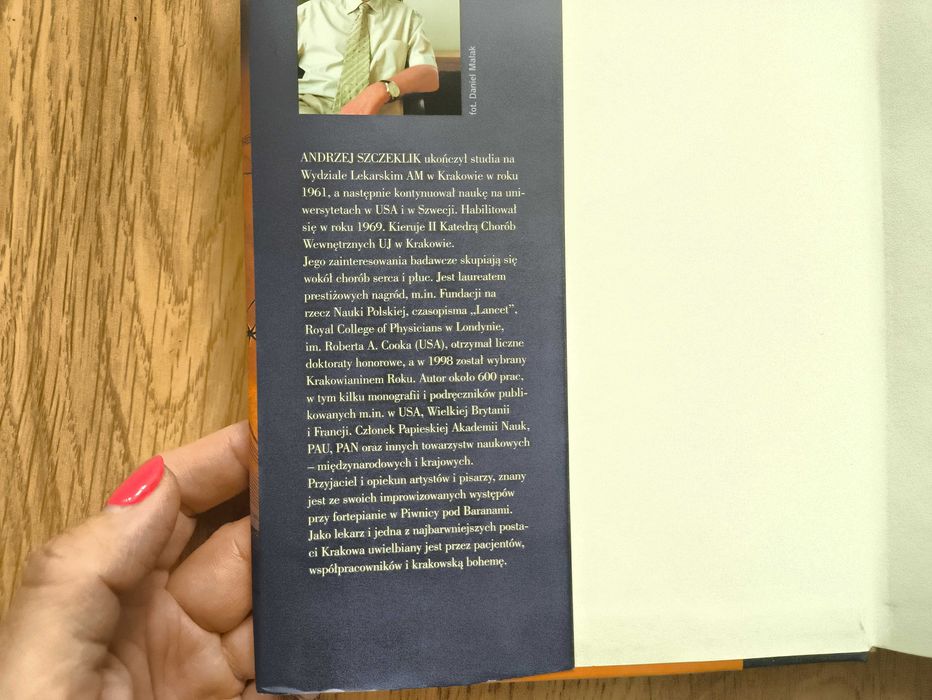 Katharsis. O uzdrowicielskiej mocy natury i sztuki, Andrzej Szczeklik