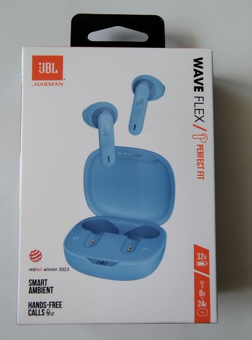 Słuchawki JBL Wave flex Perfect fit