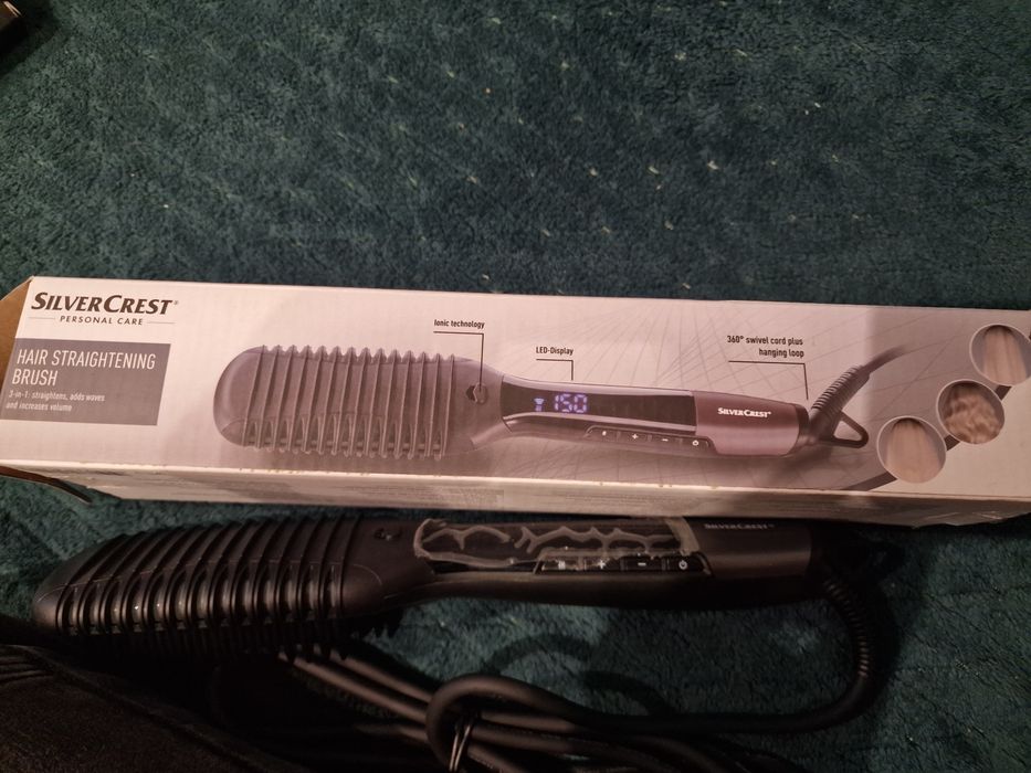 SILVERCREST® PERSONAL CARE Szczotka do prostowania włosów 58W