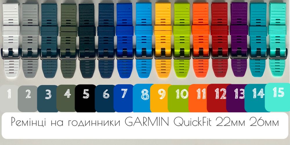 Ремінець GARMIN QuickFit 22мм 26мм