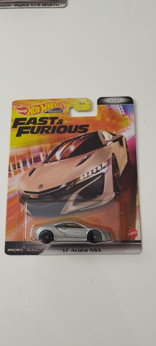 Hot wheels premium acura Honda nsx fast and furious