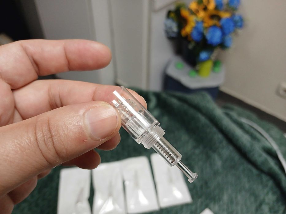 8 Agulhas microagulhamento dermapen ou agulhas de micropigmantaçaolacr
