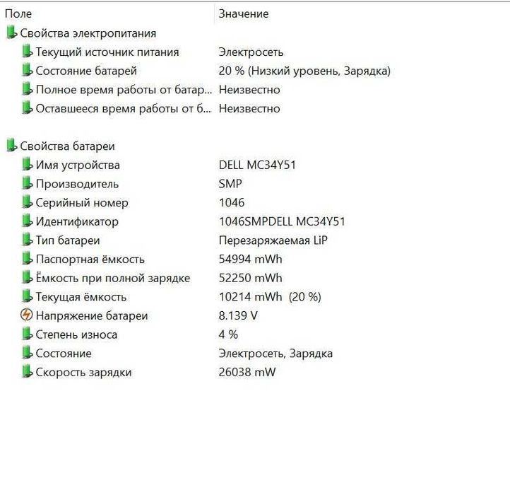 Батарея АКБ Dell Latitude E7470 E7270 J60J5 7.6v 55WH нова, оригінал.