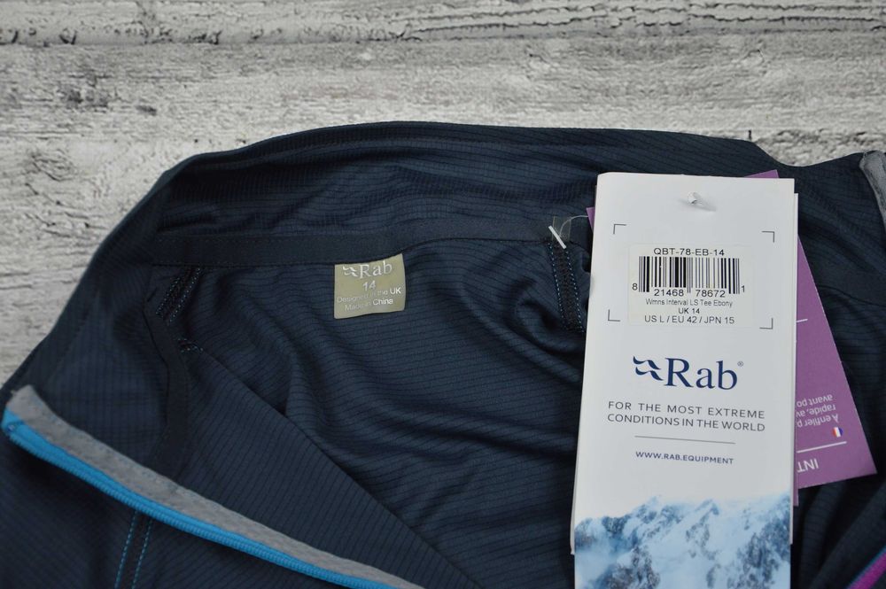 Rab Interval damska koszulka longsleeve termiczna - nowa - L / XL