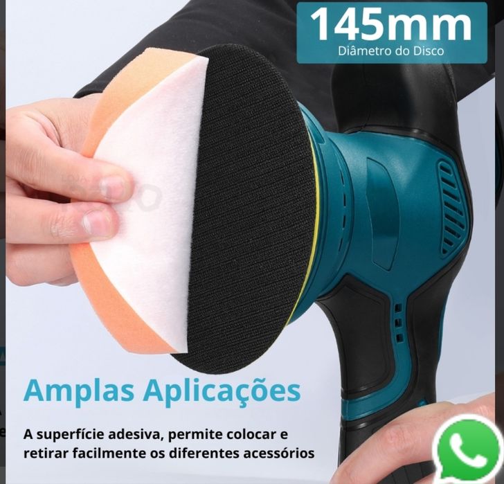 Maquina de lavar e polir automóveis