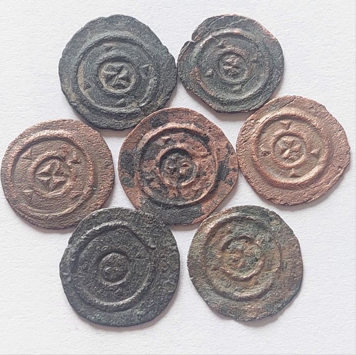 Denar 1131 - 1141 r. Bela II Śelpy, Węgry