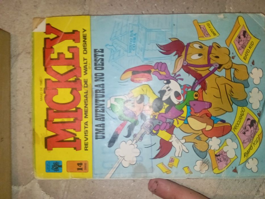 Bd uma revista e um livro livro tem defeitos fim Vicente
