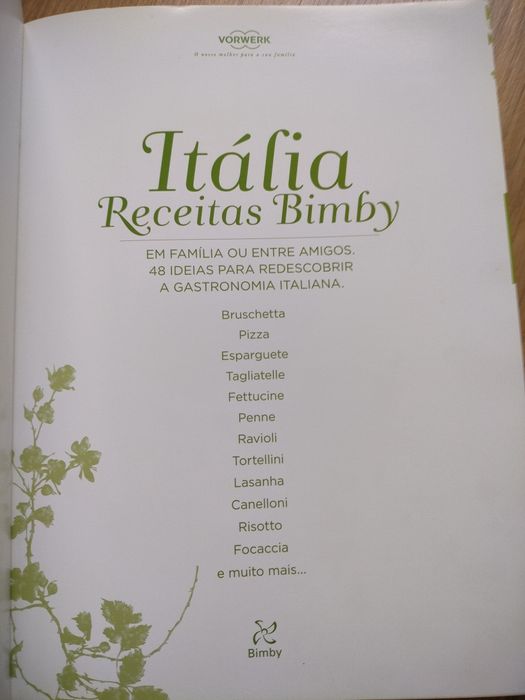 Livro de Receitas da Bimby Itália