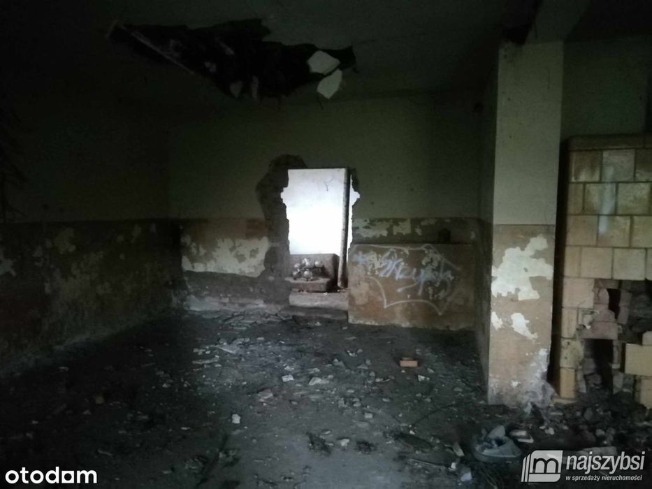 Budynek gospodarczy, który może być pięknym domem.