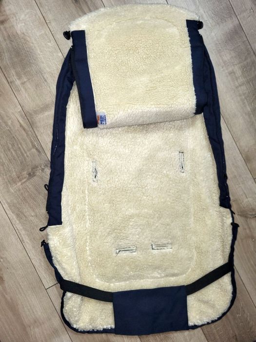 Зимовий конверт і рукавички  в сани ( коляску)