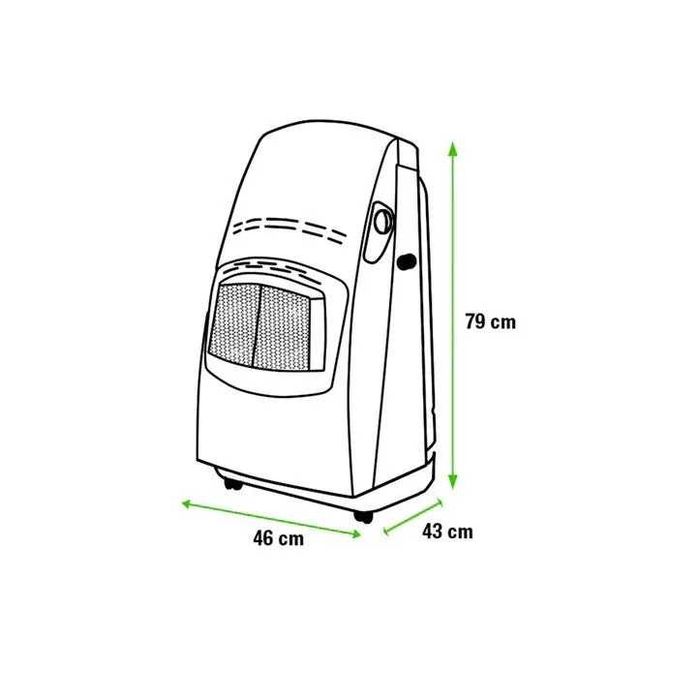 Aquecedor a gás Delonghi