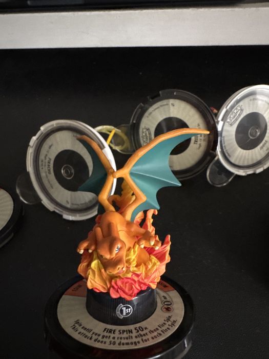 Pokémon Trading Figure Game TOMY Original – Charizard, Red, Blue e mais | Raro