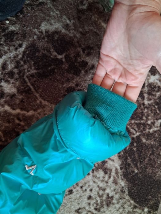 куртка пальто 140 зимове для дівчинки