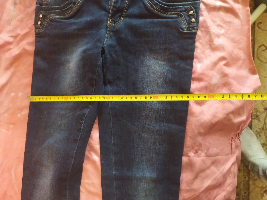 Брюки женские джинсовые