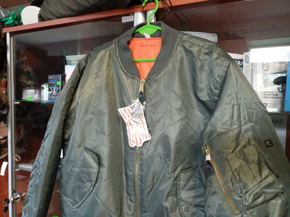 Kurtka Fleyers Rothco Intermediate MA-1 USAF r.M Olive kl.128cm