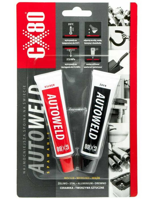 Klej epoksydowy CX-80 AUTO WELD dwuskładnikowy