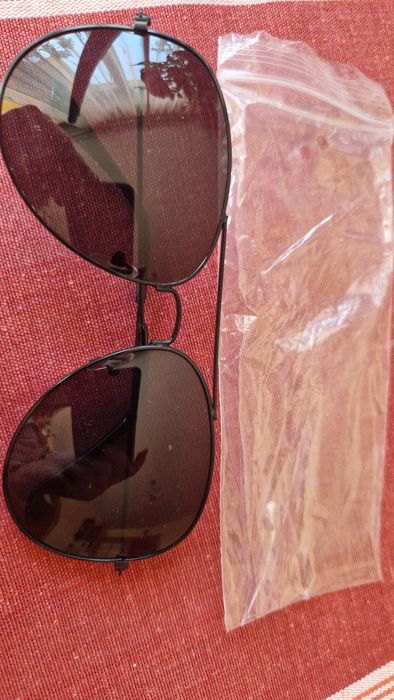 Okulary uniwersalne,  czarne a'la Ray Ban