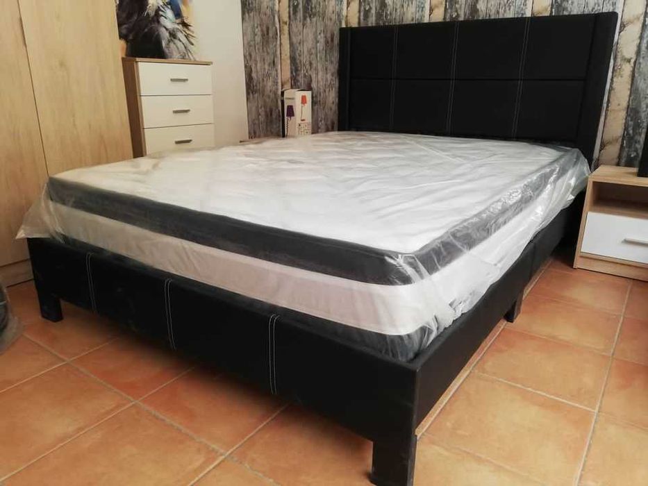Cama casal + estrado + cabeceira ENTREGA GRATIS