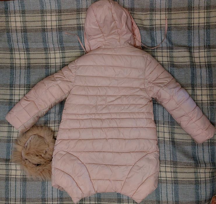 Пуховик пальто зима 128-134