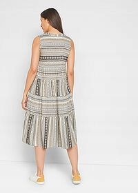 B.P.C sukienka midi z nadrukiem ^40