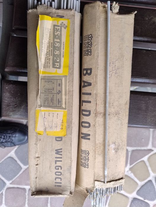 Baildon elektrody do kwasówk 11.3 kgi markowe kwasowe do stali es 18 8