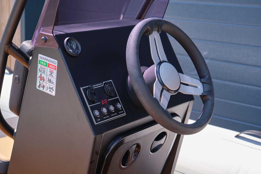 Rib Aluminium AquaSpirit S450 WHITE and BLACK