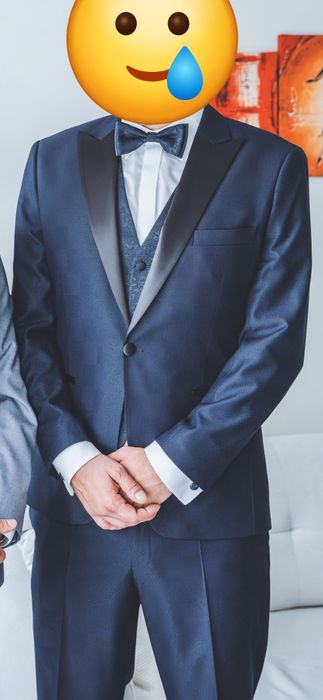 Garnitur ślubny/187cm