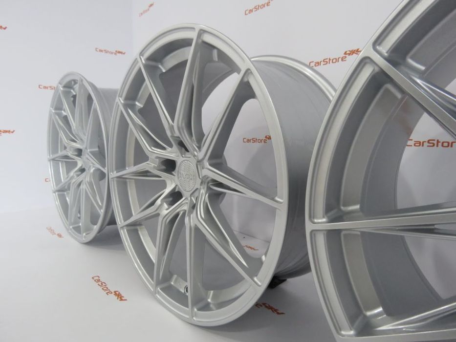 Jantes Haxer HX036 19 x 8.5 et40   + 9.5 et 40 5x112 Hyper Silver