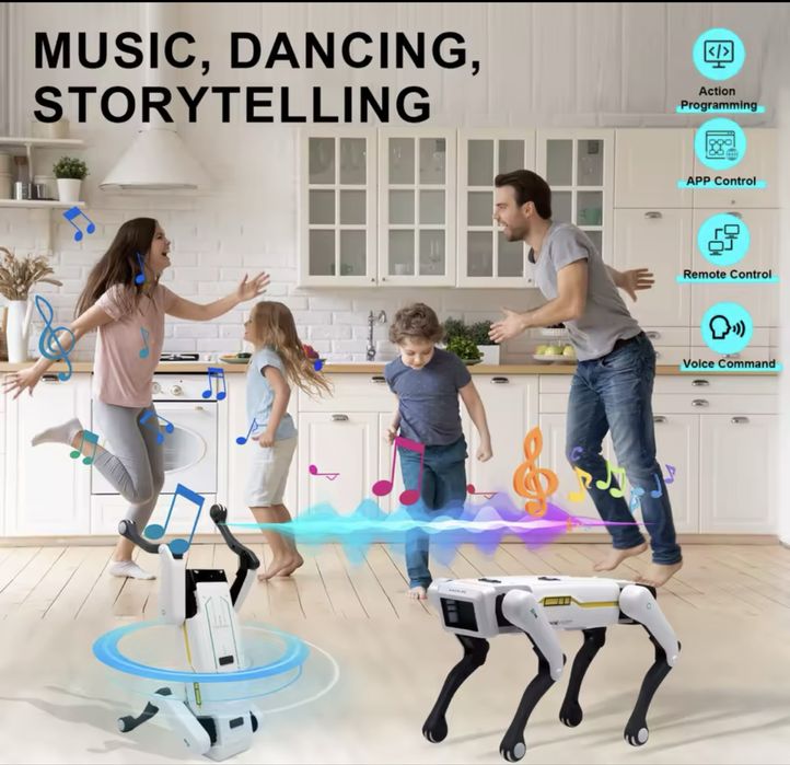 Ai робот собака , робот цуценя,інтерактивний робот пес