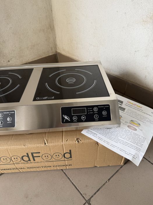 Індукційна Плита Двох Постова Професійна Goodfood Нова !!!