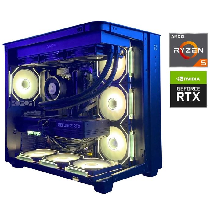 Ігровий ПК Ryzen 5 3600/32GB/RTX 2060 Super 8GB/500SSD+1TB HDD Gaming PC