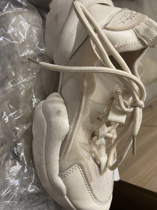 Buty skarpetkowe sneakersy białe kremowe beżowe sportowe casual