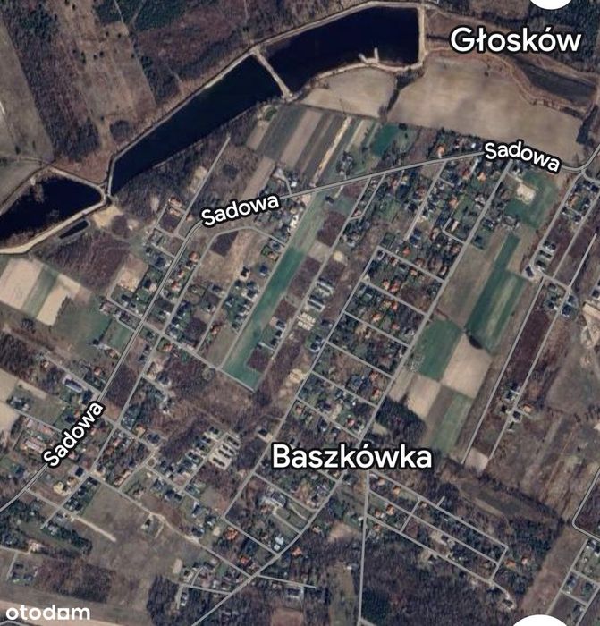 Baszkówka działka budowlana 1400 m² z mediami, blisko lasu