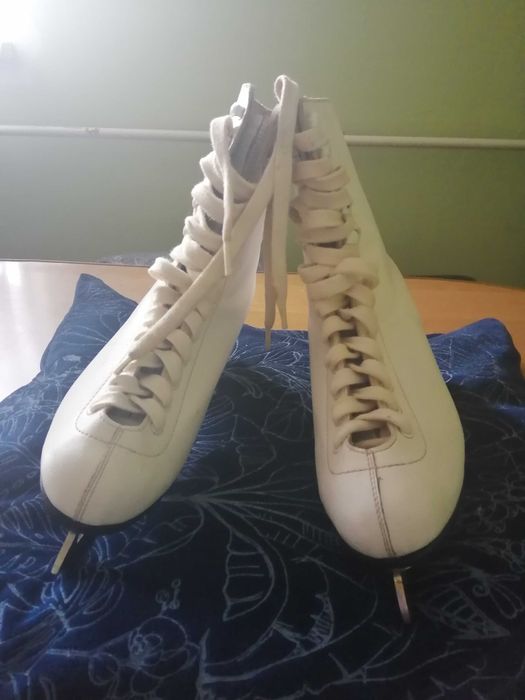 łyżwy figurowe białe damskie - PIRUET