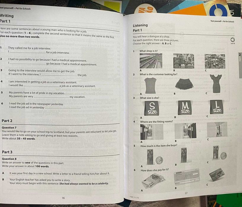 Caderno de atividades de inglês de 9º ano