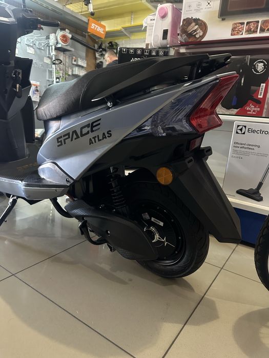 Електроскутер SPACE ATLAS 10" 72B 2500Вт 32А*г диск/диск літієва сірий 2026