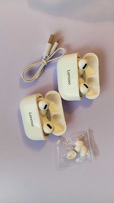 Чудові Бездротові Bluetooth навушники Lenovo