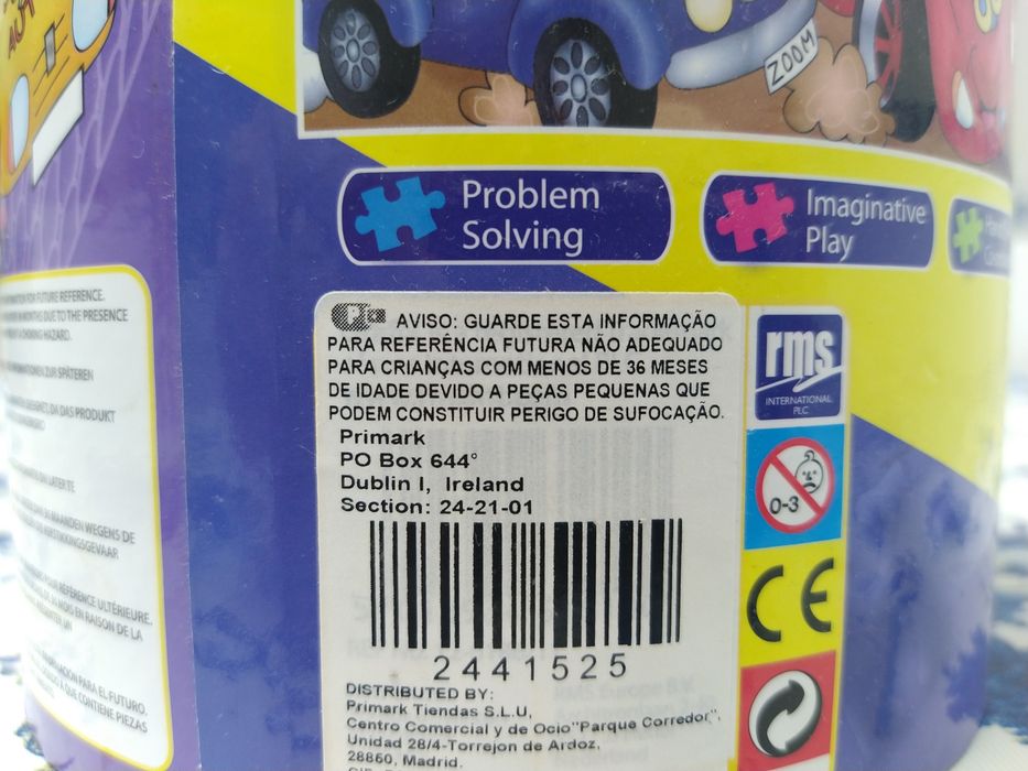 Puzzle para crianças