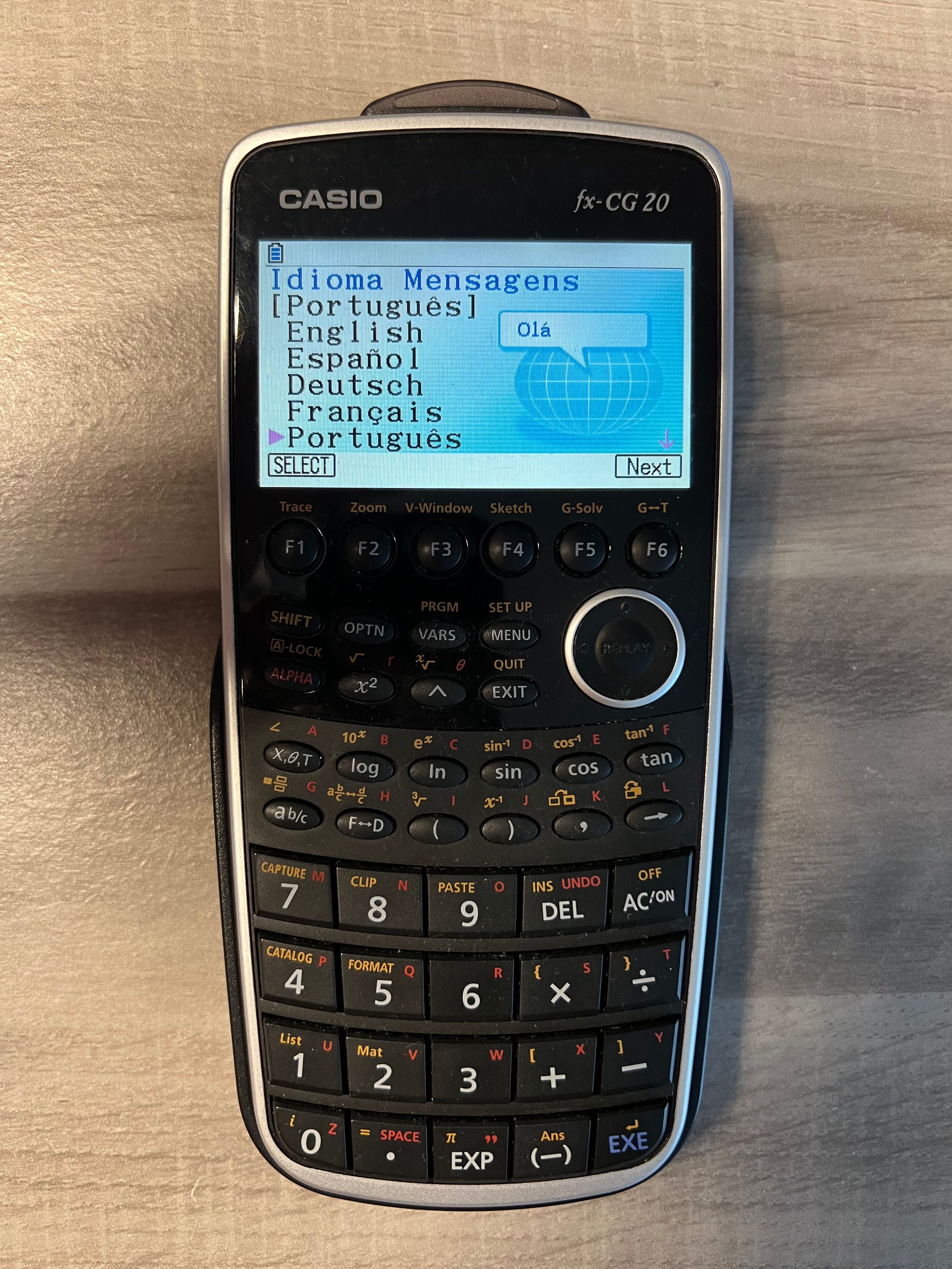 Casio top fx 20