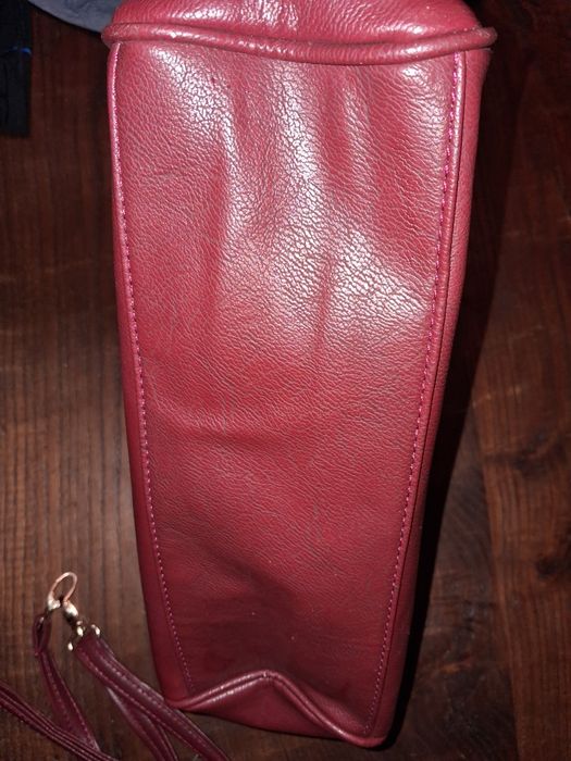 Mala de mão bordeux