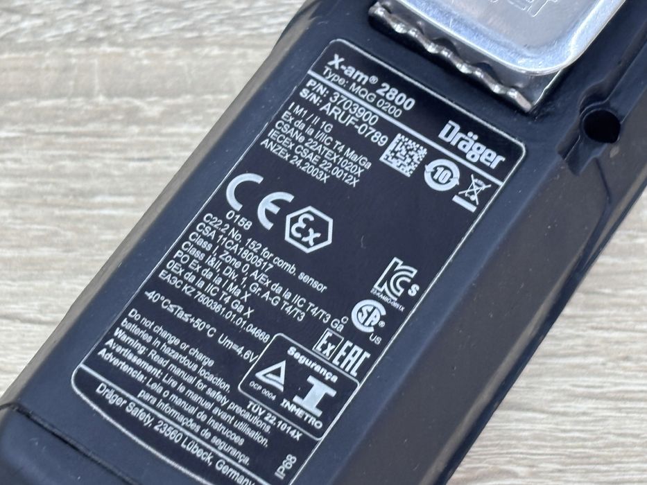 Detektor drager x-am 2800 gazu wielogazowy przenośny