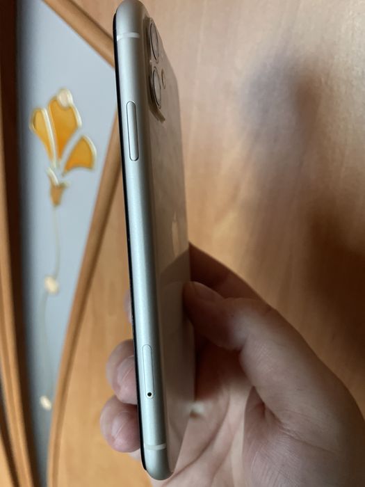 iPhone 11 128 White Белый идеал сост без царапин батарея 93% комплект